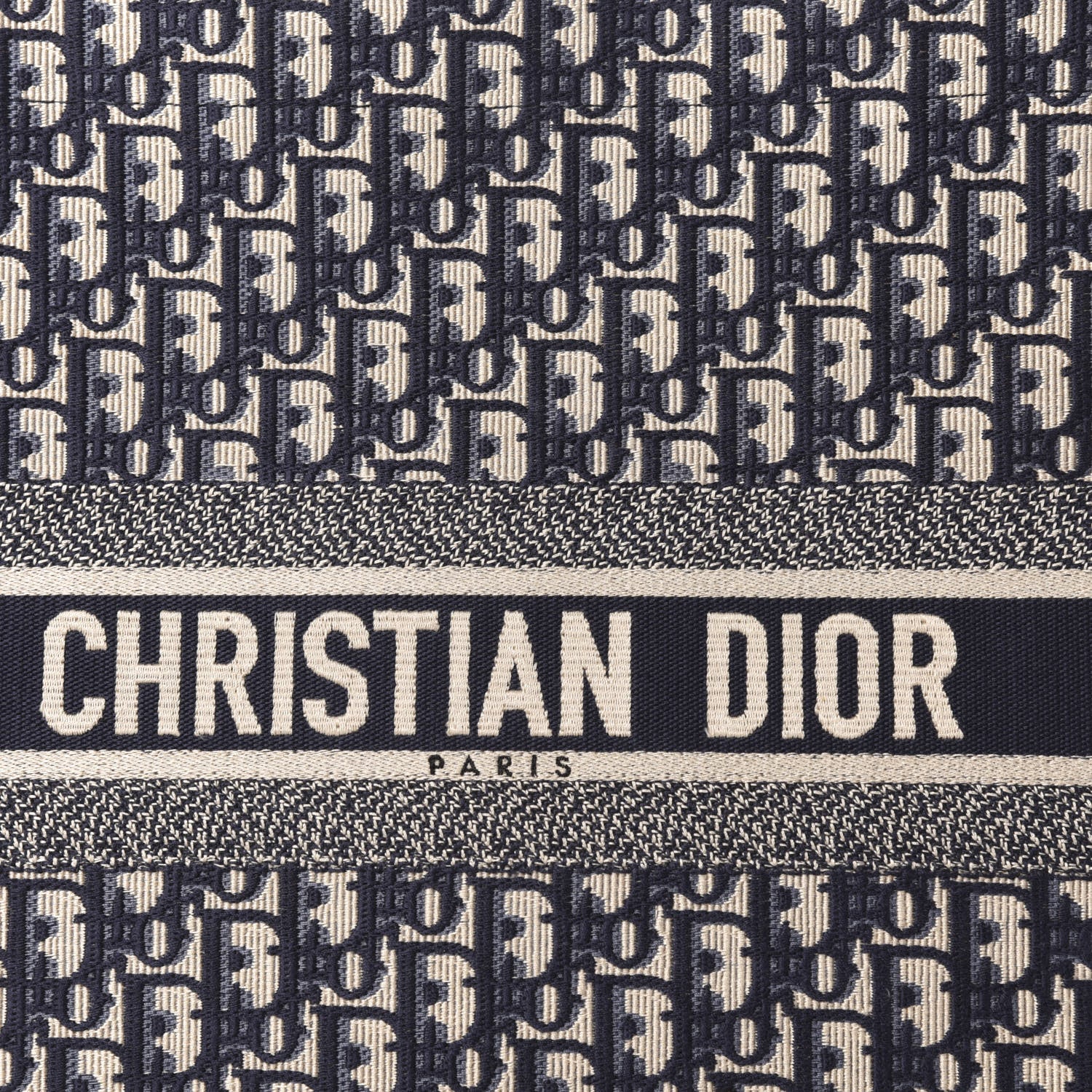 Christian Dior Oblique Book Tote Blue Multicolor 11 of 11