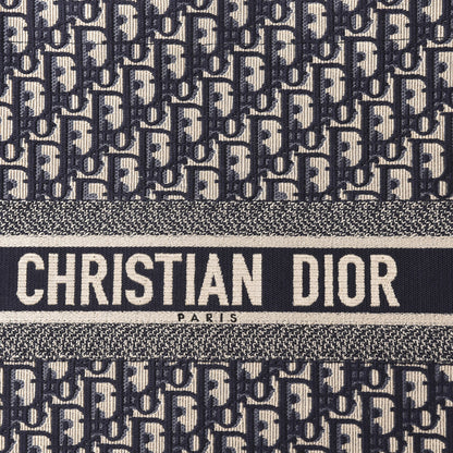Christian Dior Oblique Book Tote Blue Multicolor 11 of 11