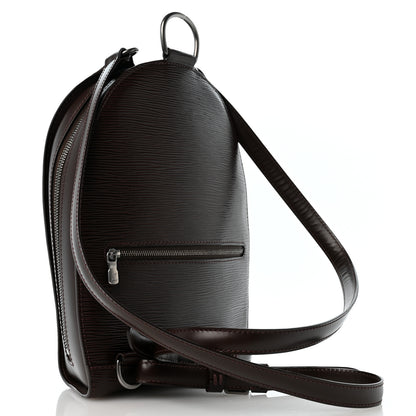 Louis Vuitton Epi Mabillon Backpack Moka 3 of 11