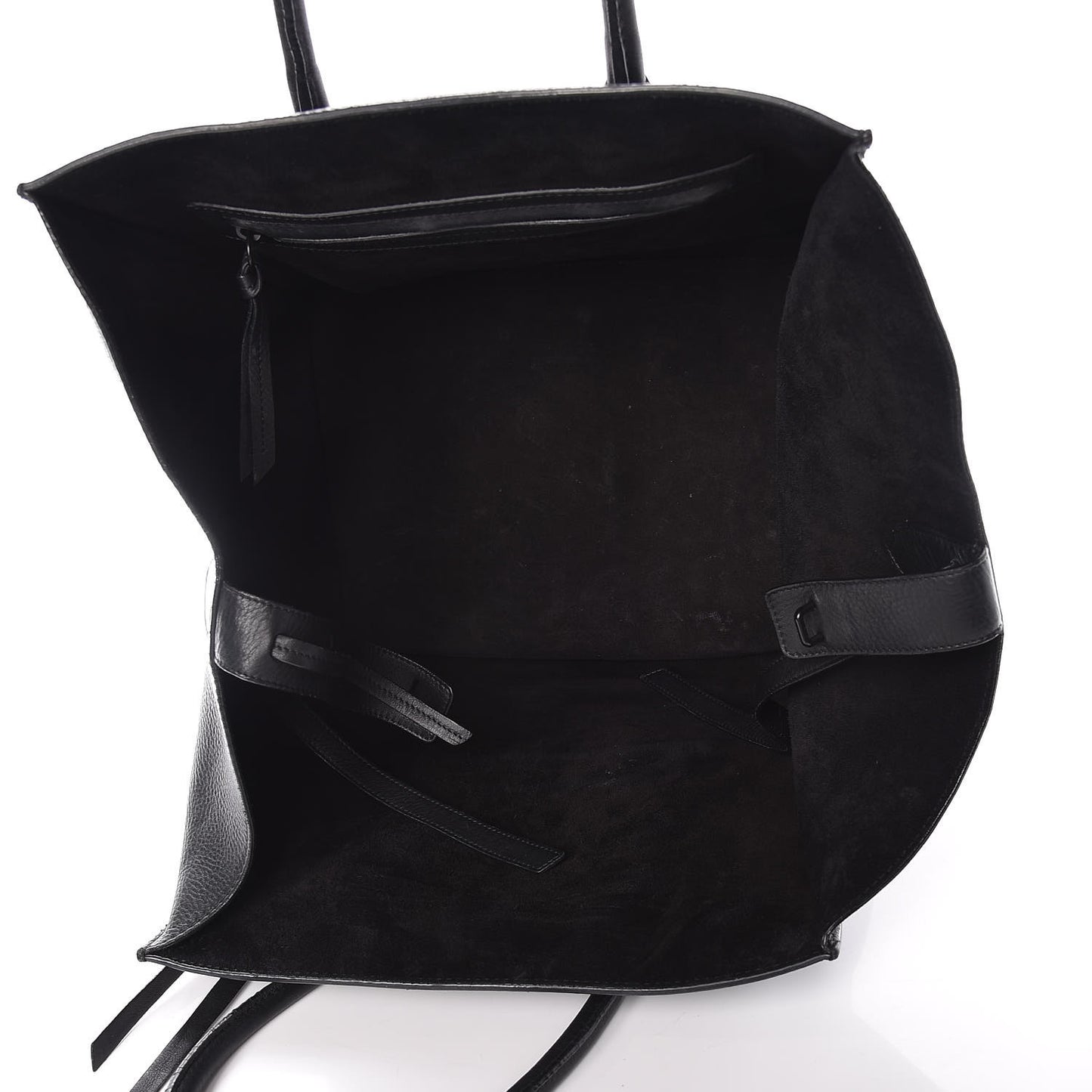 Smooth Calfskin Medium Phantom Luggage Black