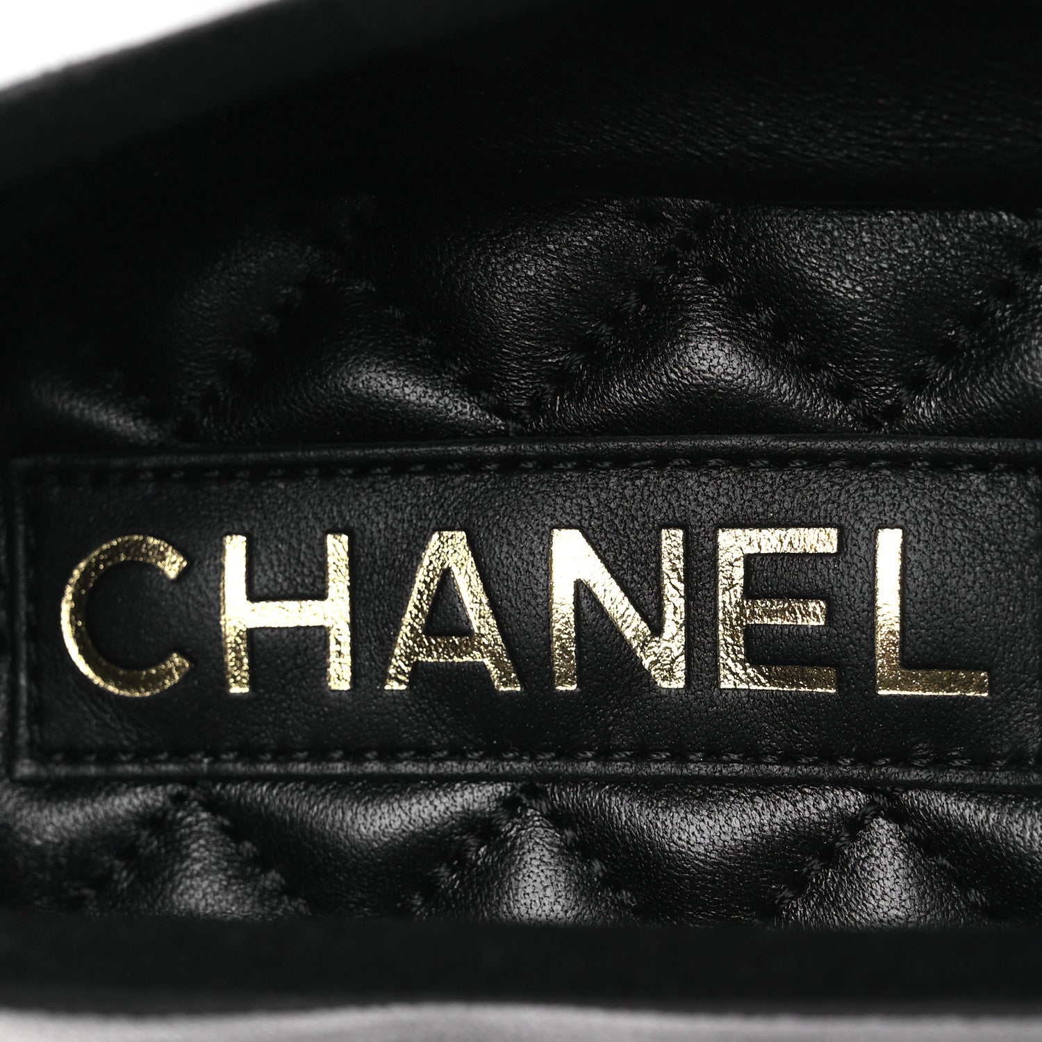 Chanel Lambskin Mary Jane Flats 37 Black 9 of 11