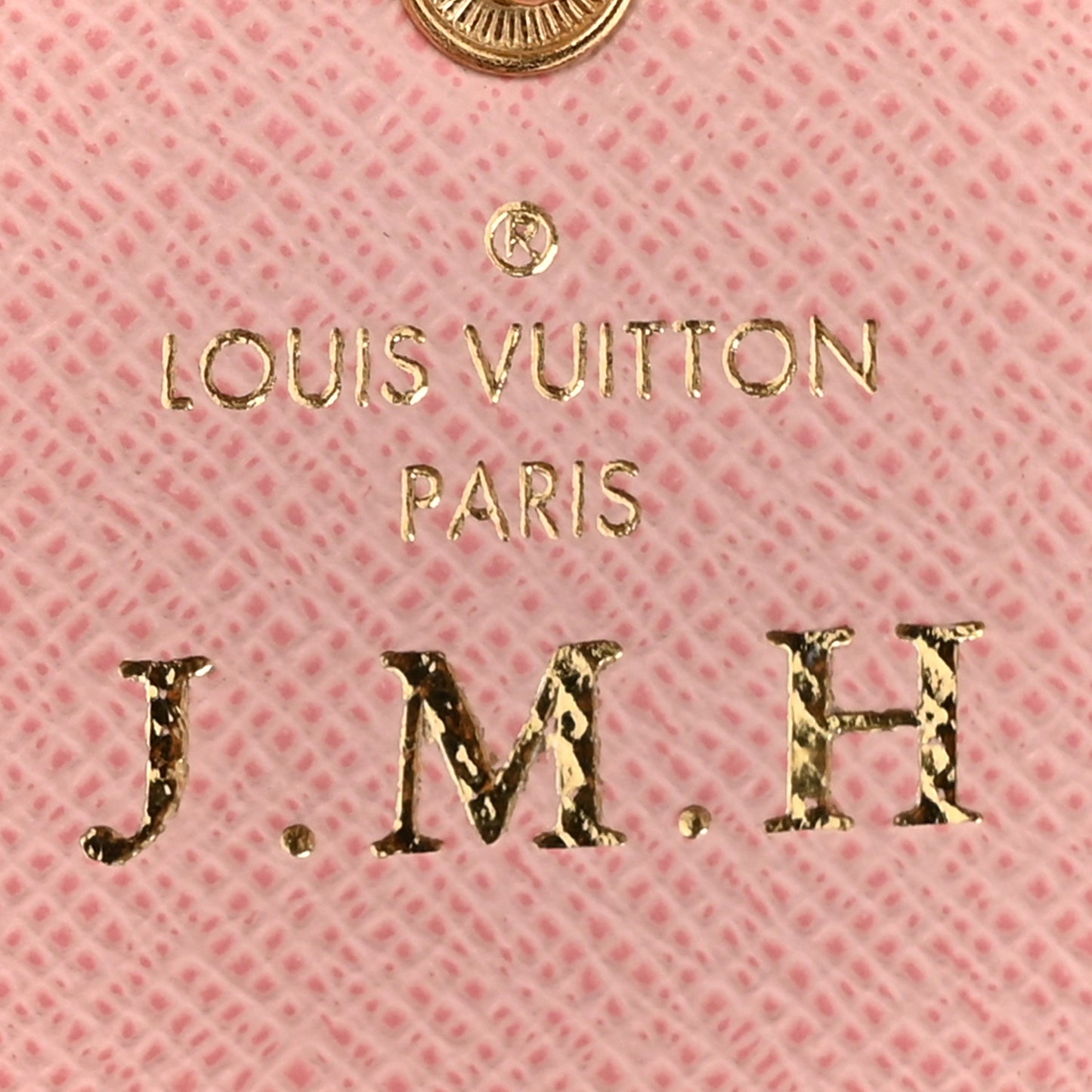 Monogram Emilie Wallet Rose Ballerine