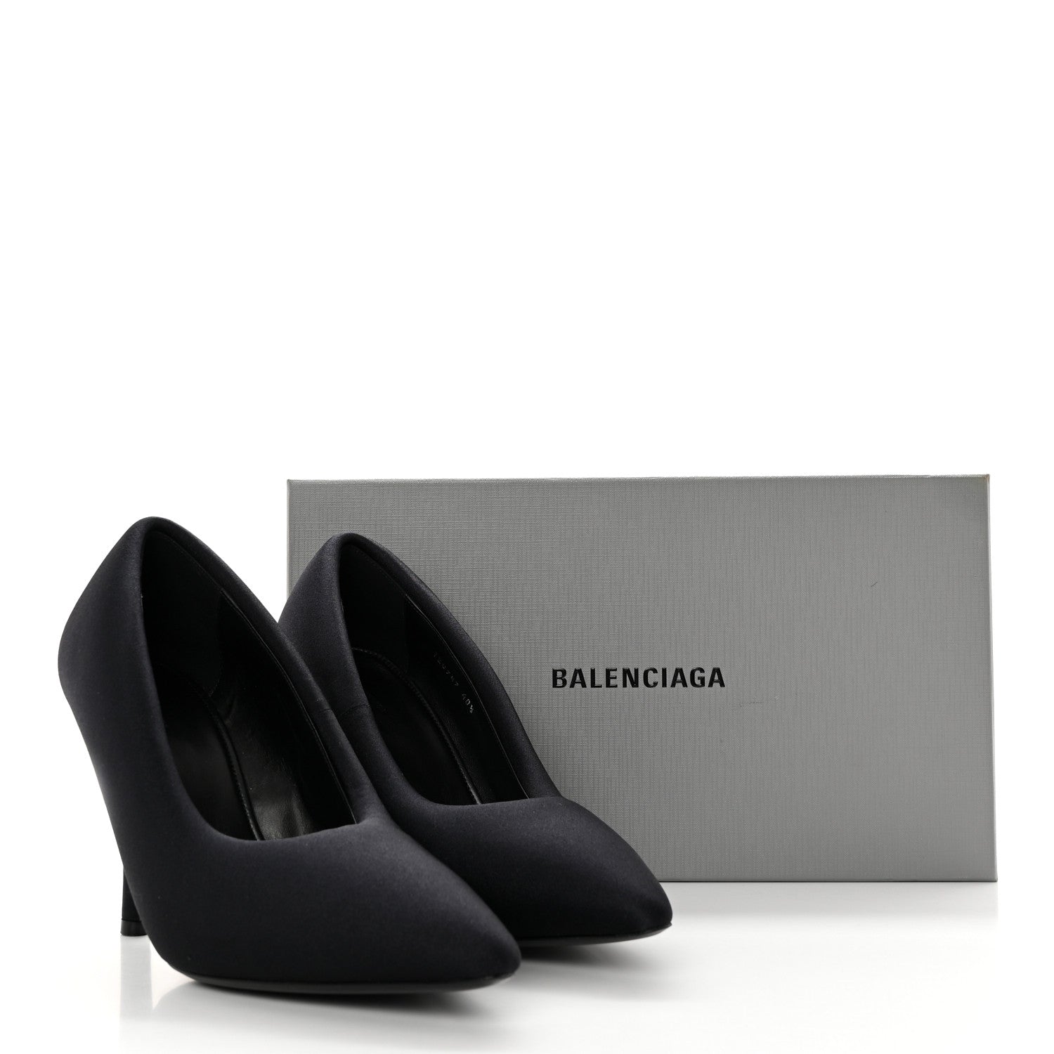 Balenciaga Spandex XL Pointed Toe 110mm Pumps 40.5 Black 14 of 14
