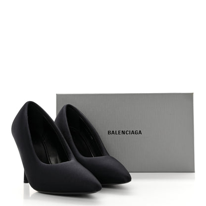 Balenciaga Spandex XL Pointed Toe 110mm Pumps 40.5 Black 14 of 14