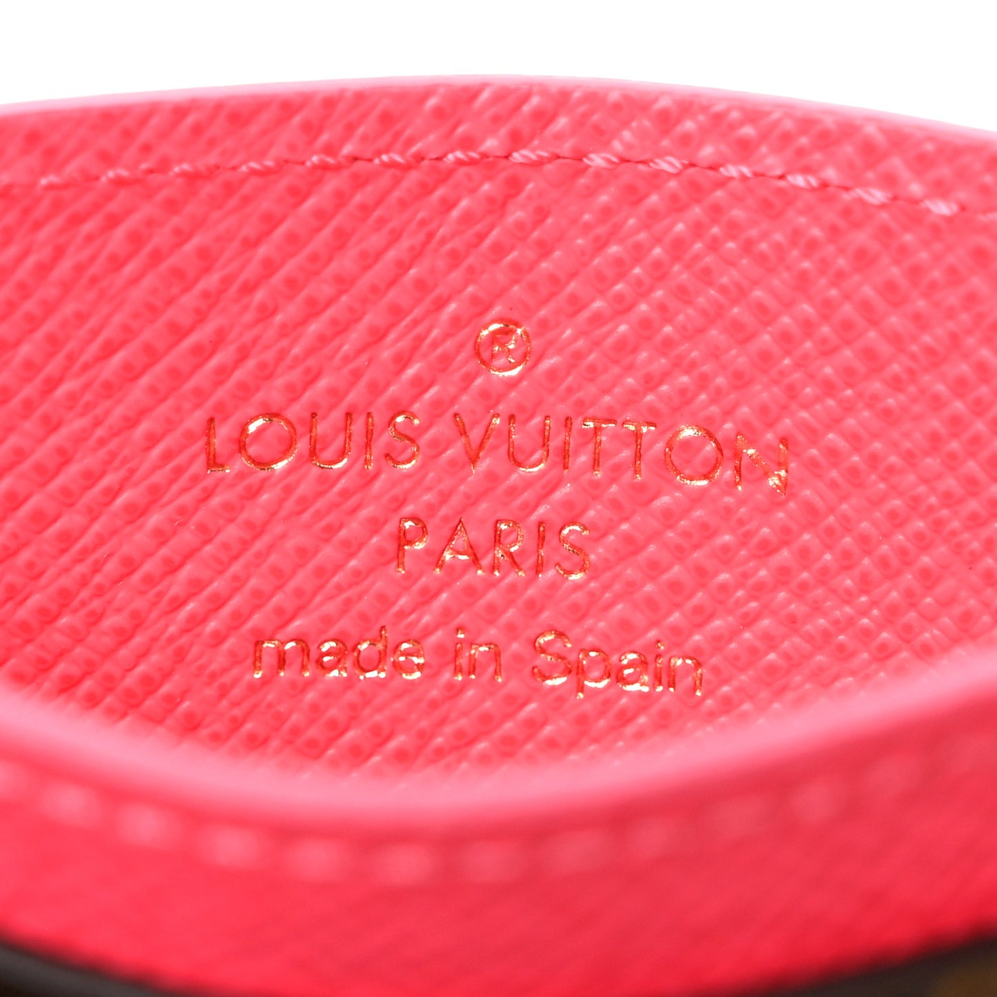 Monogram 2023 Christmas Animation Sailing Vivienne Cardholder Dragonfruit Pink