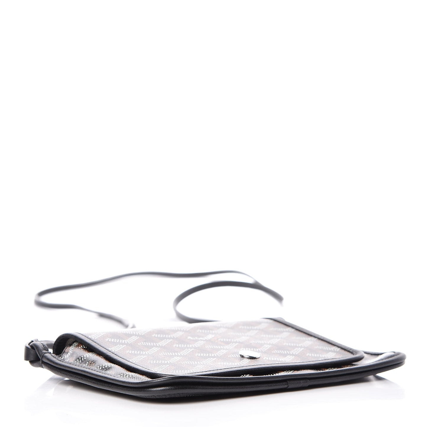 Goyardine Plumet Wallet Clutch Black