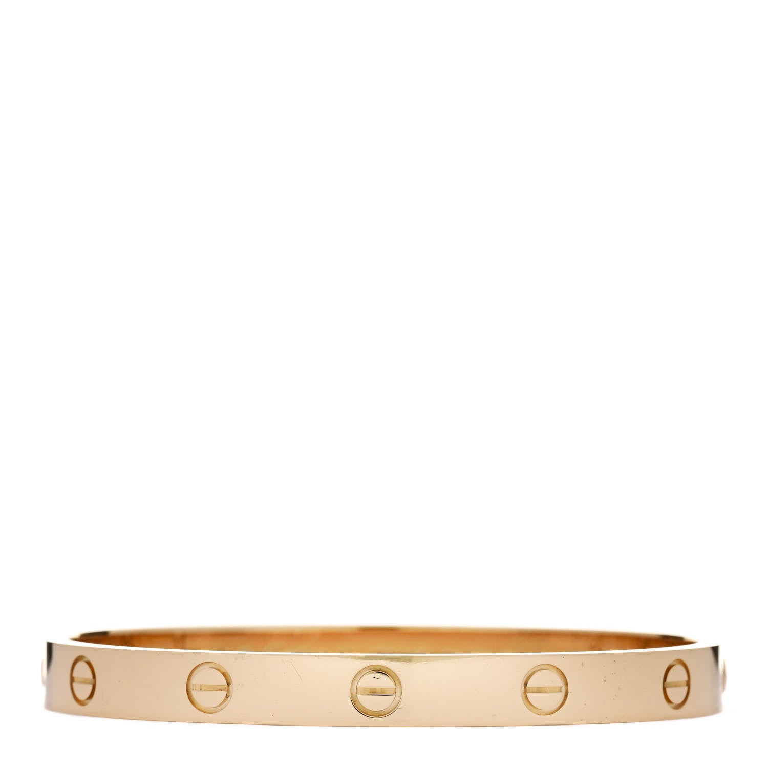 Cartier 18K Yellow Gold LOVE Bracelet 17 1 of 9