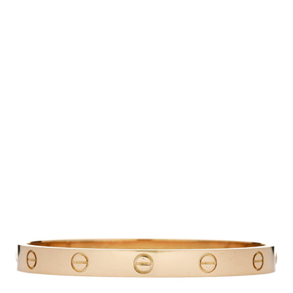 Cartier 18K Yellow Gold LOVE Bracelet 17 1 of 9