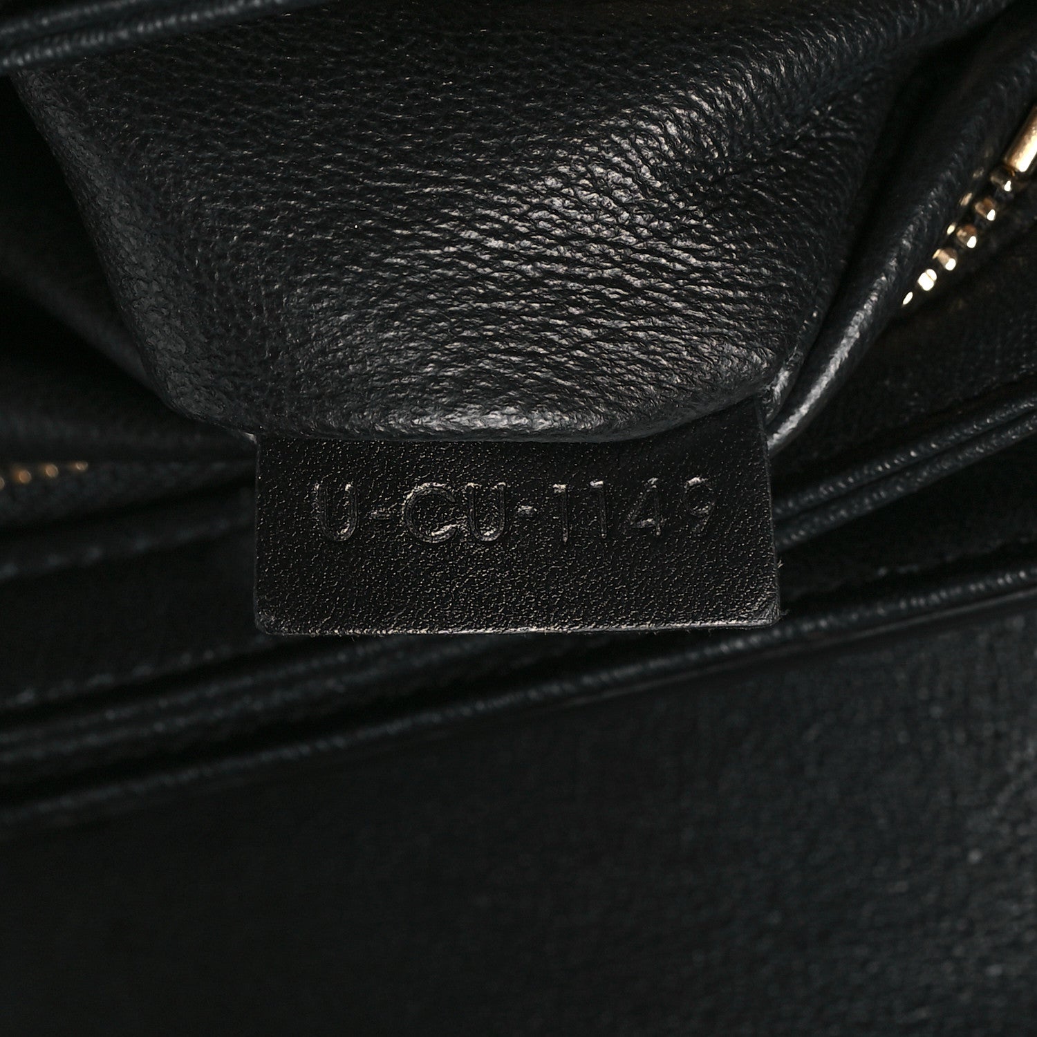 Celine Shiny Calfskin Medium C Bag Black 7 of 10