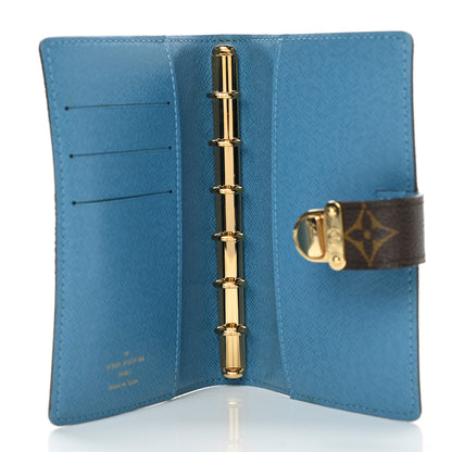 Louis Vuitton Monogram Koala Small Ring Agenda Cover Blue 5 of 6