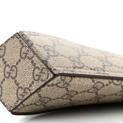 Gucci GG Supreme Monogram Love Valentines Day Small Heart Bag Beige Ebony New Geranium 9 of 10