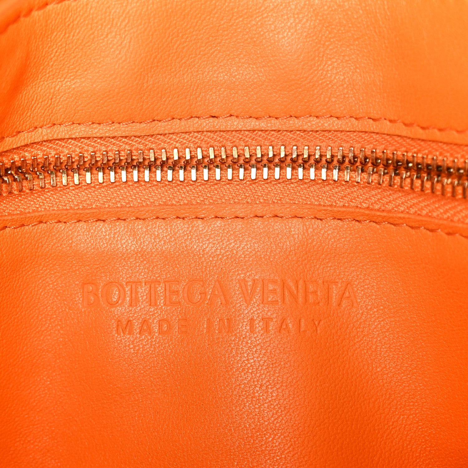 Bottega Veneta Nappa Maxi Intreccio Padded Cassette Crossbody Bag Orange 6 of 12