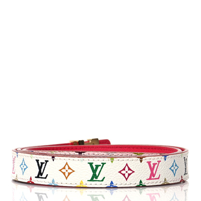 Louis Vuitton Monogram Multicolor LV Initiales Belt 80 32 White 2 of 6