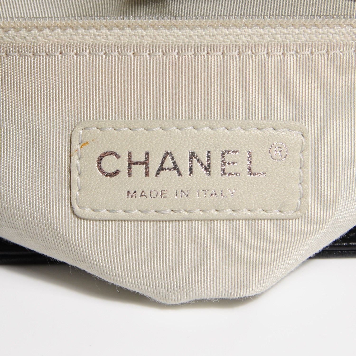 Chanel Washed Lambskin Mini Chain Around Messenger Black 6 of 7