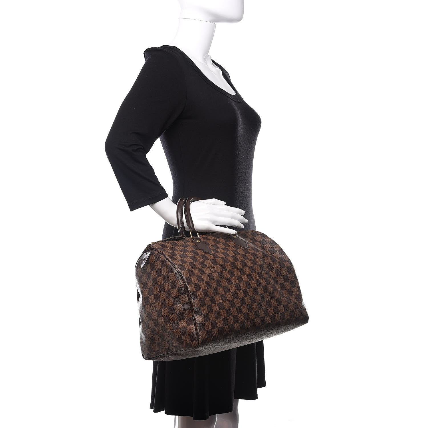 Louis Vuitton Damier Ebene Speedy 35 2 of 10