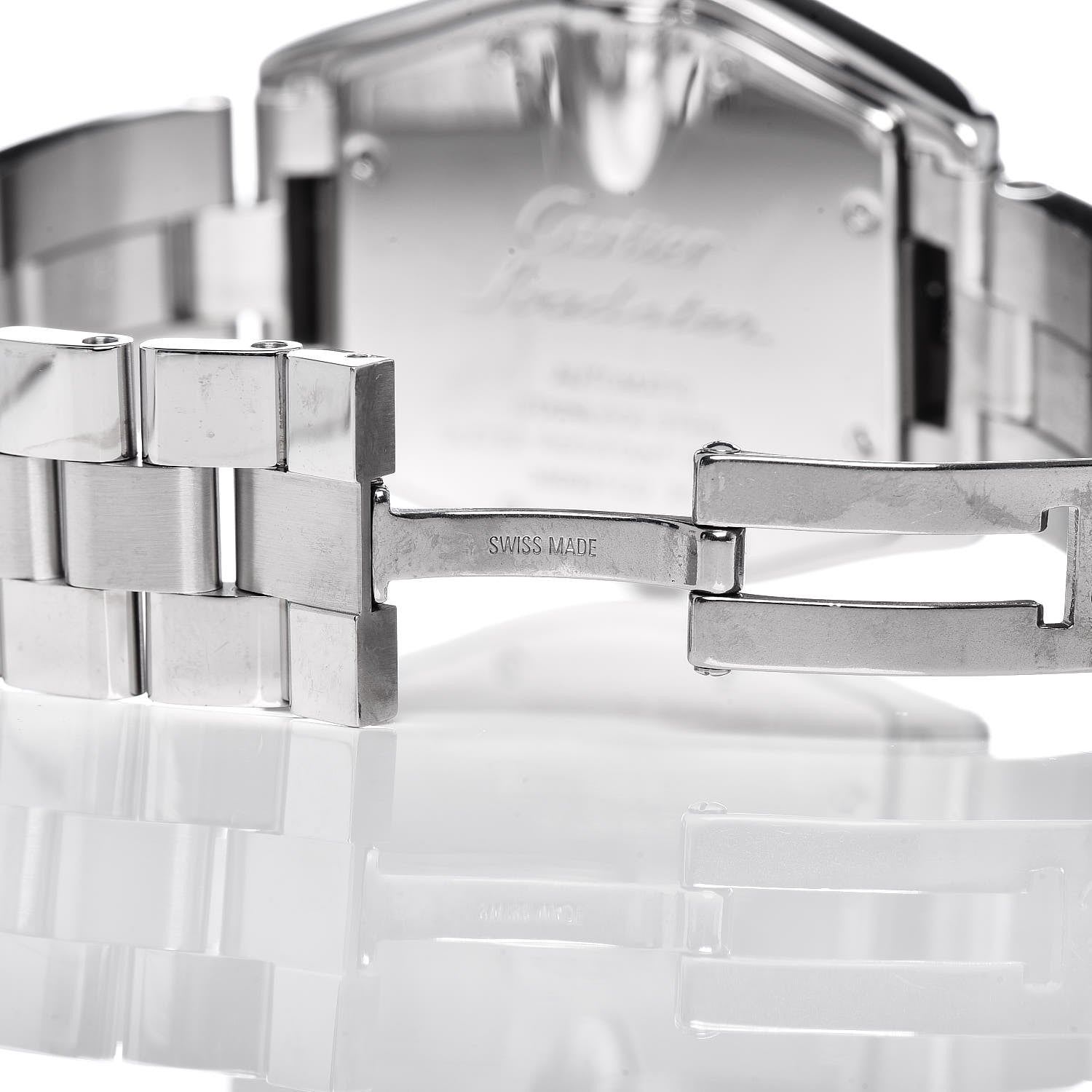 Cartier Stainless Steel 37mm Roadster Automatic Watch 6 of 9