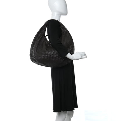 Bottega Veneta Nappa Intrecciato Large Belly Veneta Hobo Ebano 2 of 12