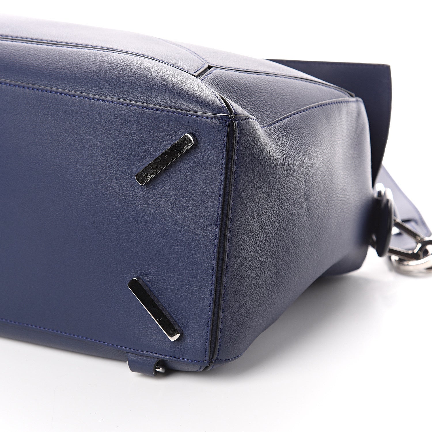 Loewe Calfskin Large Puzzle Bag Deep Blue 8 of 8