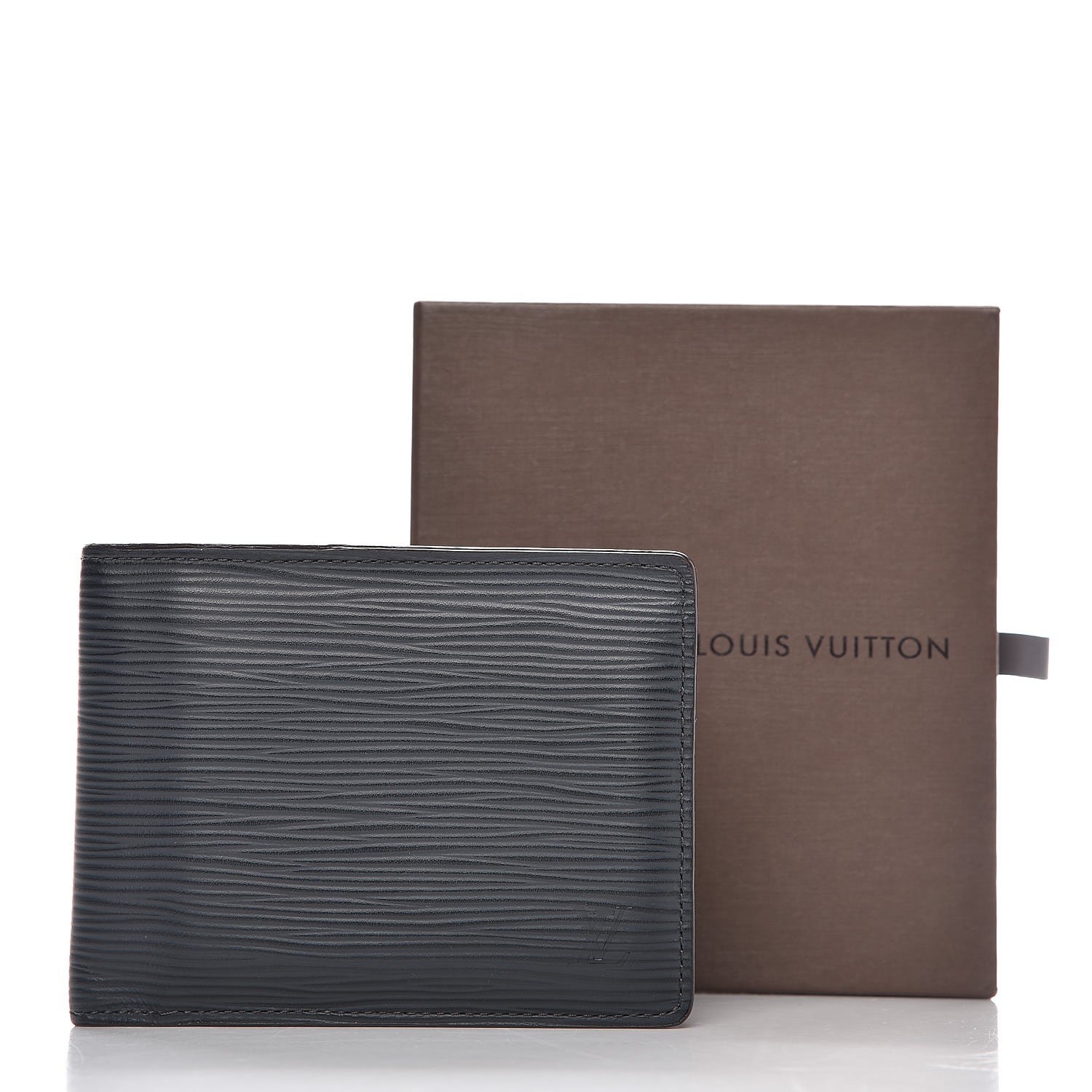 Louis Vuitton Epi Multiple Wallet Blue Nuit 9 of 9