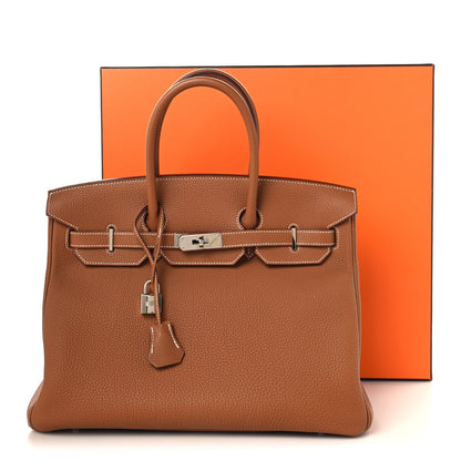 Hermes Togo Birkin 35 Gold 13 of 13