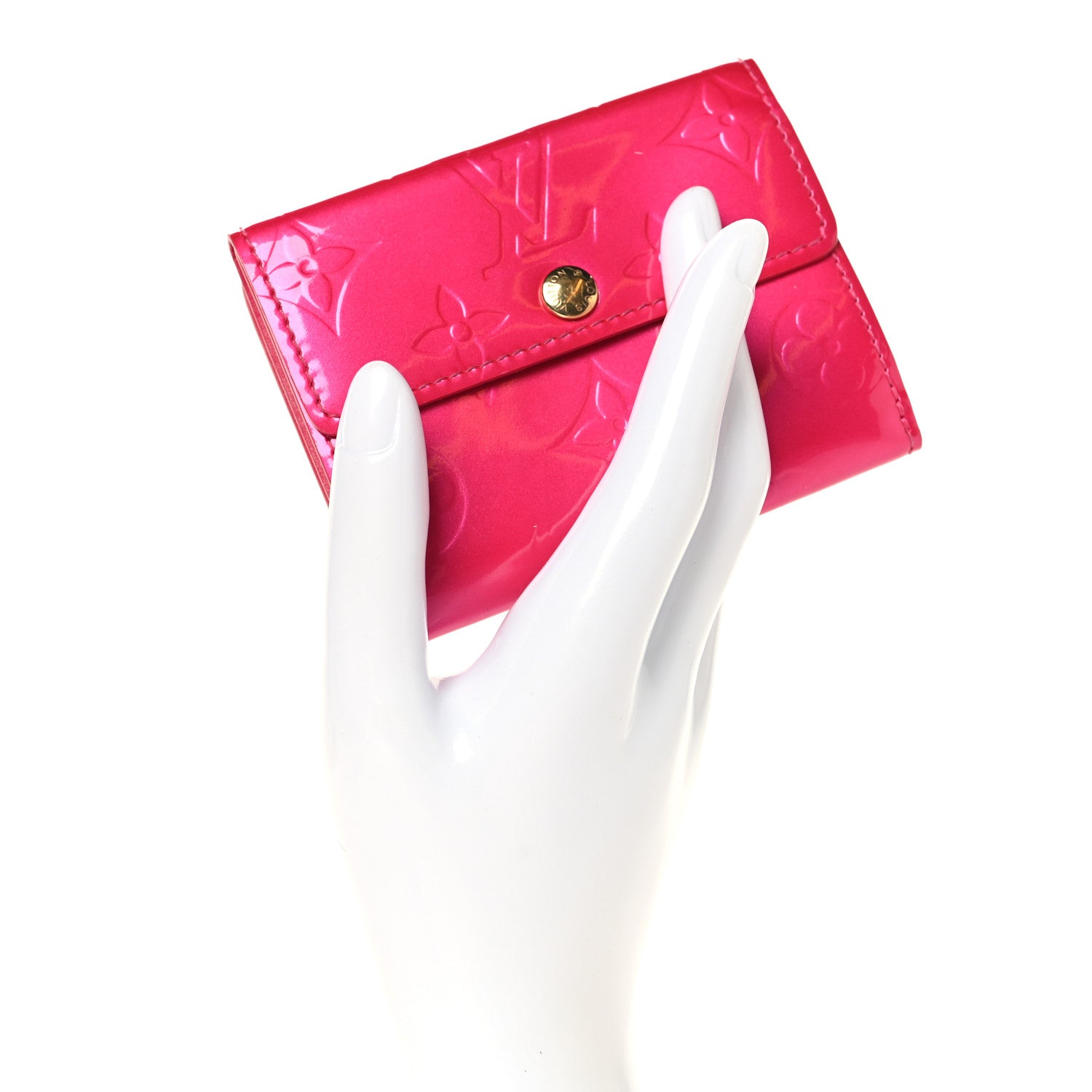 Louis Vuitton Vernis Ludlow Wallet Fuchsia 2 of 6