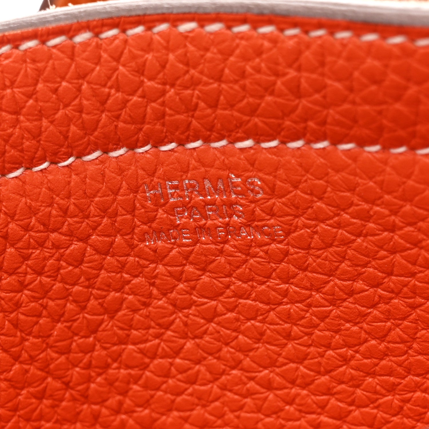 Hermes Taurillon Clemence Cabasellier 46 Feu 6 of 9
