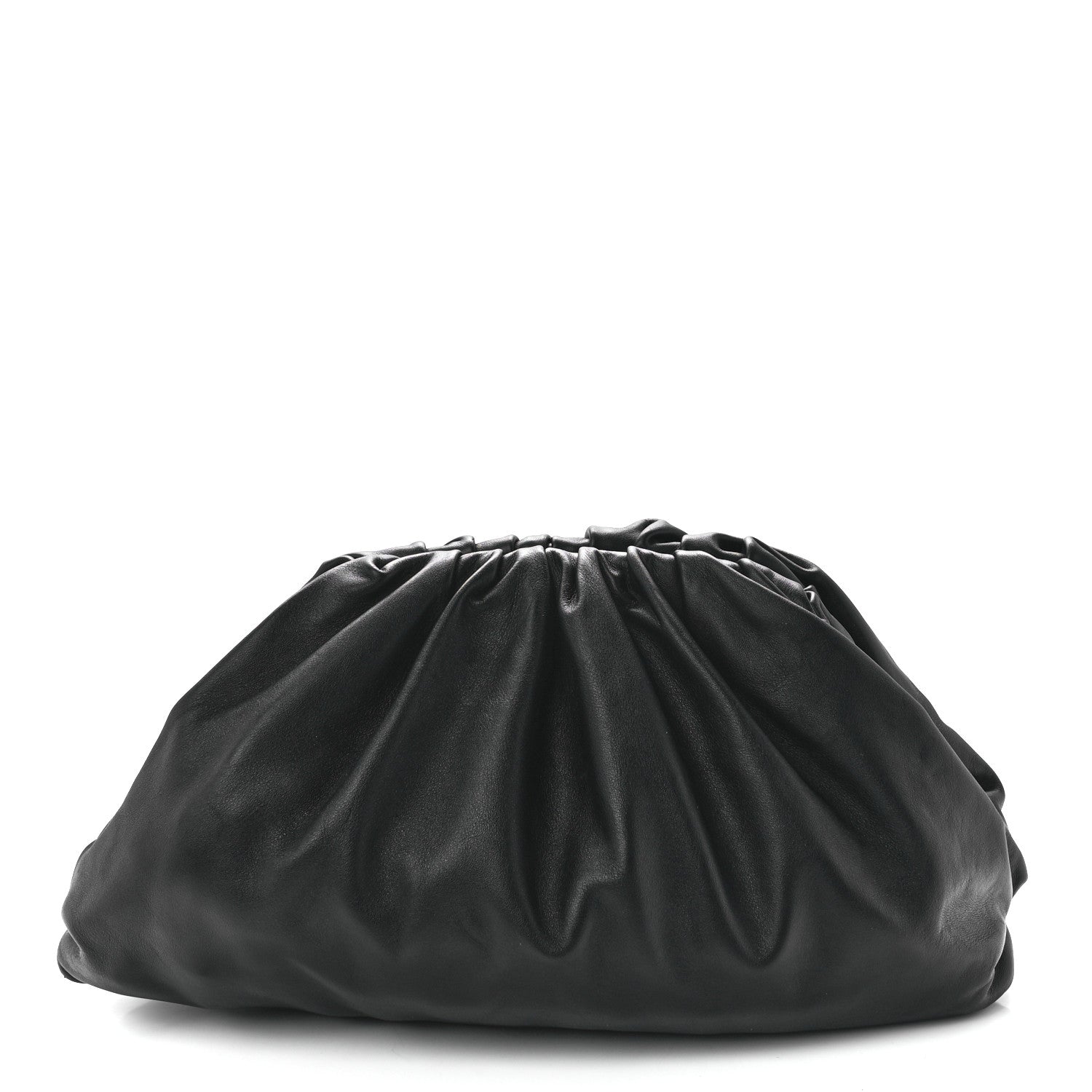 Bottega Veneta Smooth Butter Calf The Pouch Oversized Clutch Black 1 of 12