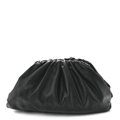 Bottega Veneta Smooth Butter Calf The Pouch Oversized Clutch Black 1 of 12