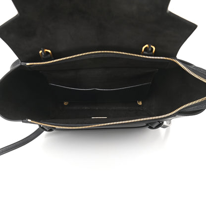 Celine Grained Calfskin Mini Belt Bag Black 7 of 9