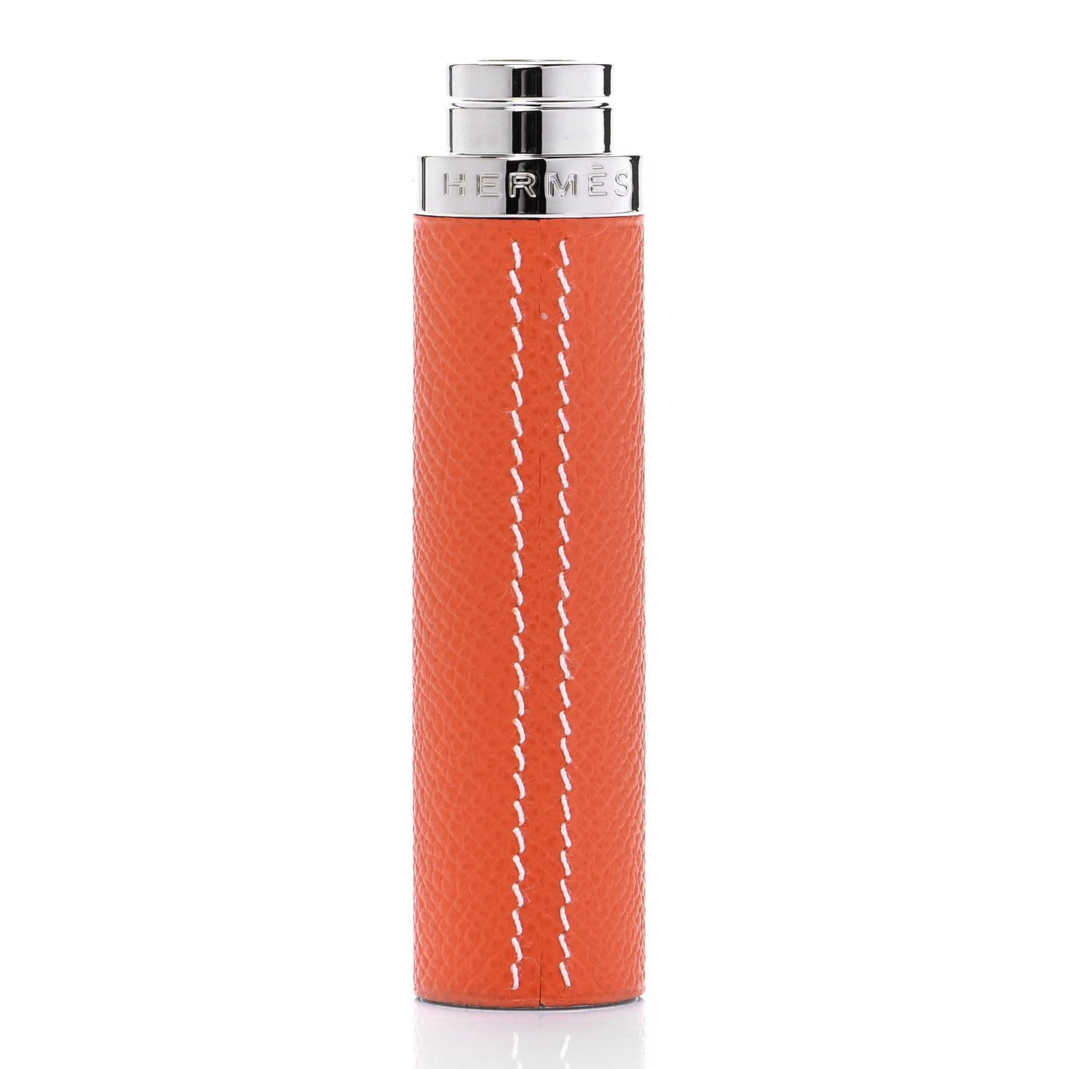 Hermes Epsom Refillable Bottle Case Orange 4 of 7