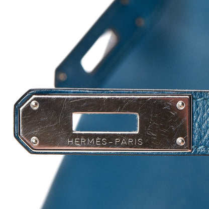 Hermes Epsom Retourne Kelly 28 Bleu Thalassa 9 of 31