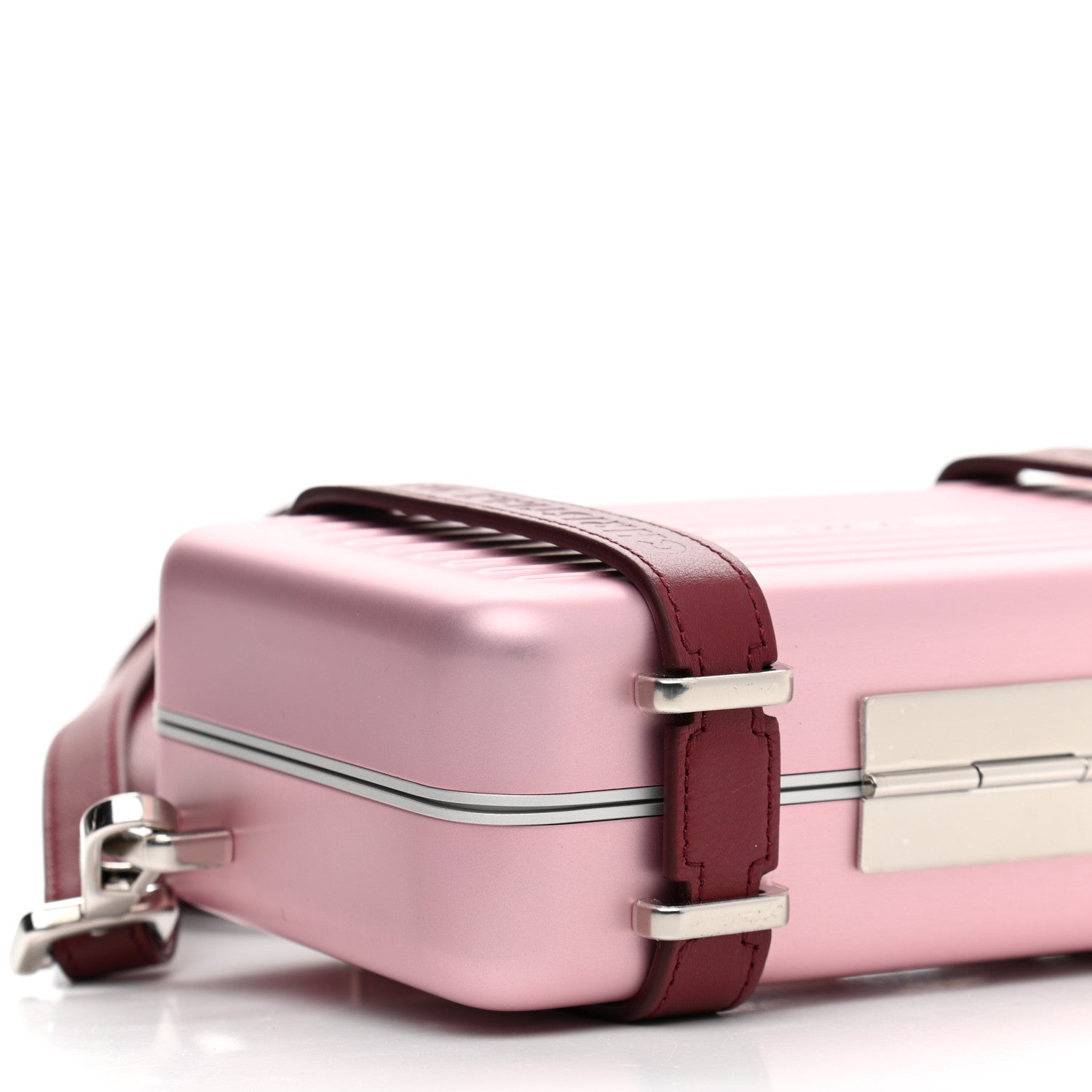 Christian Dior X RIMOWA Aluminum Personal Clutch On Strap Rose 9 of 10