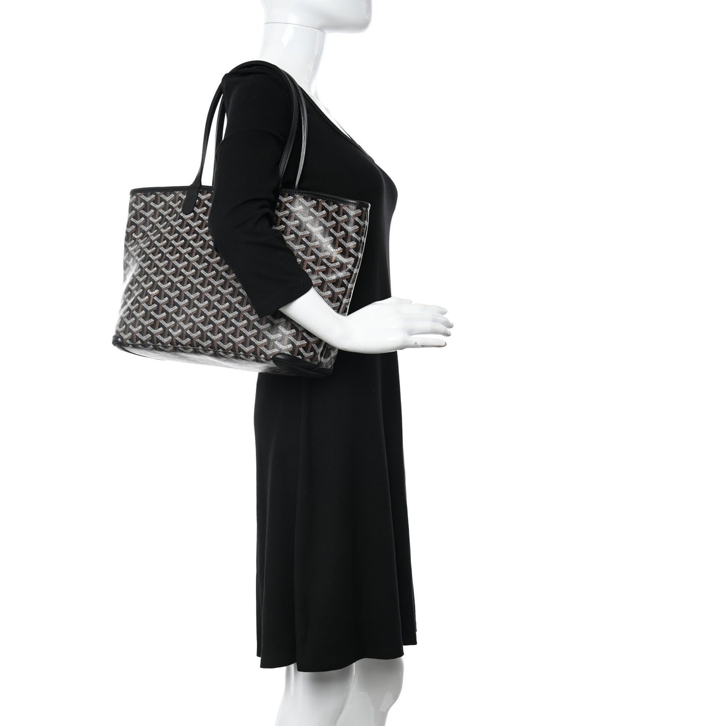Goyardine Artois PM Black