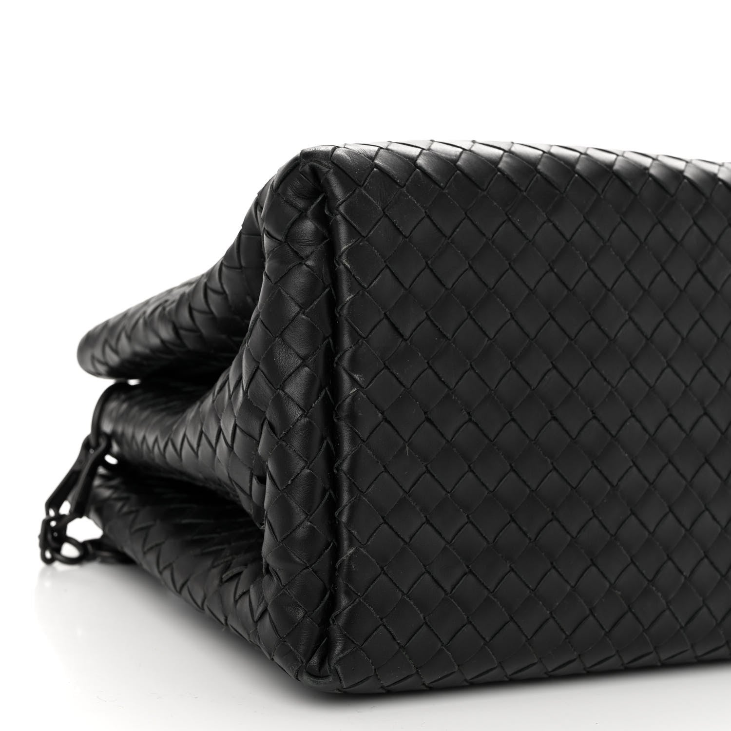 Bottega Veneta Nappa Intrecciato Small Roma Tote Black 10 of 11