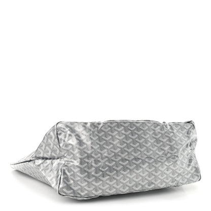 Goyard Goyardine Precious Metals Saint Louis GM Silver 5 of 10
