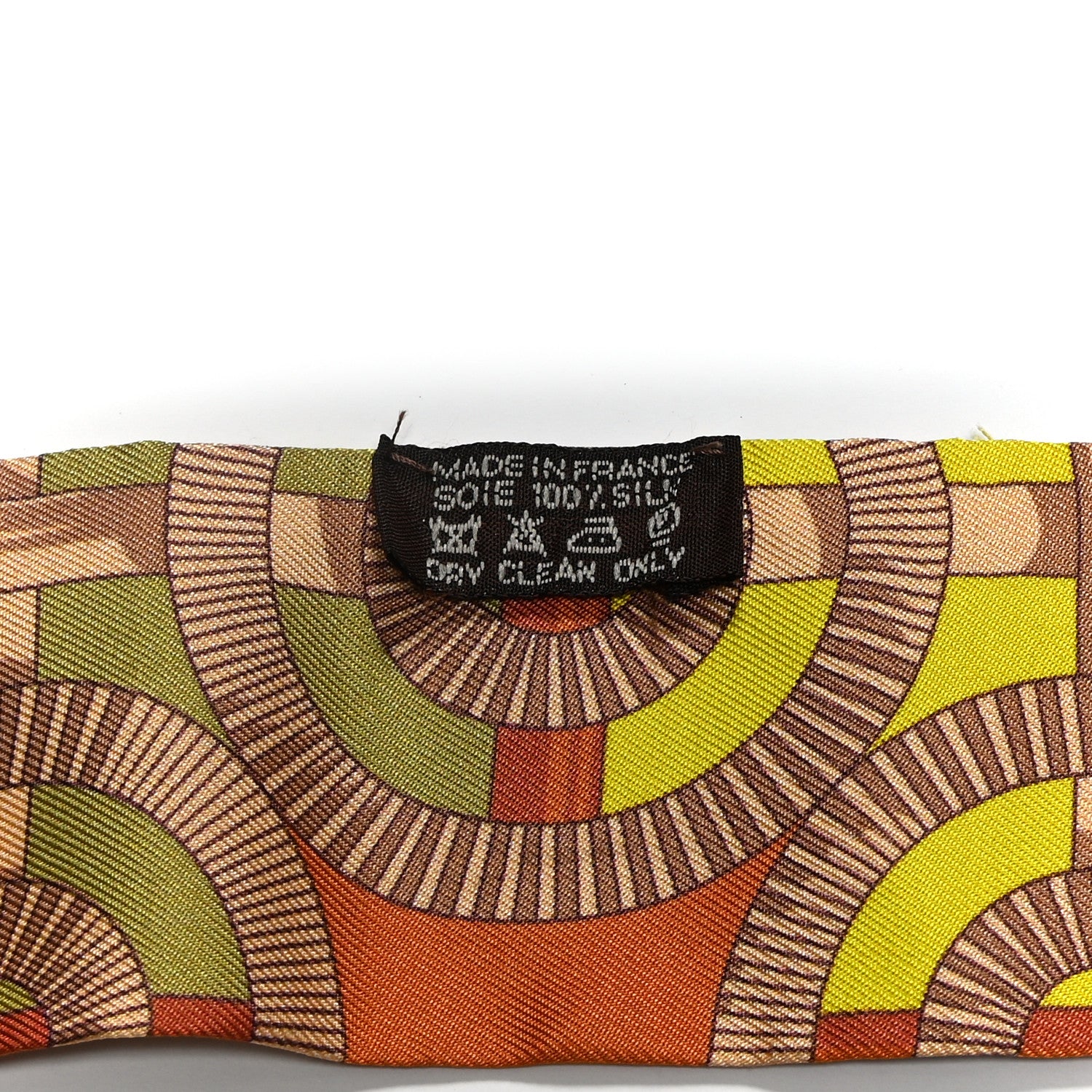 Hermes Silk Eperon d'Or Twilly 3 of 5