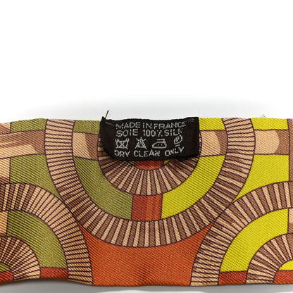 Hermes Silk Eperon d'Or Twilly 3 of 5