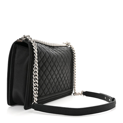 Chanel Caviar Quilted Large Boy Flap Black 3 of 13