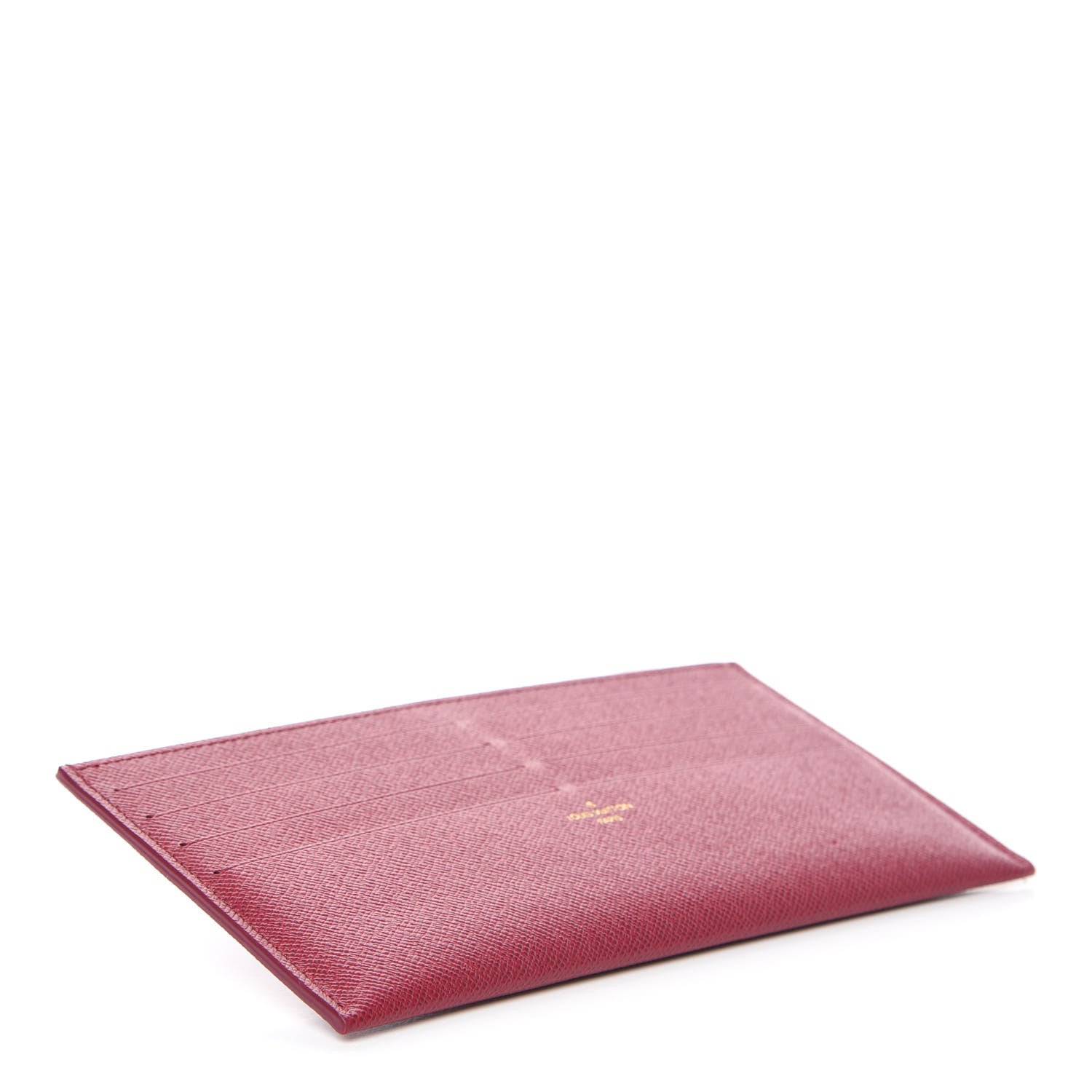 Louis Vuitton Calfskin Felicie Card Holder Insert Fuchsia 4 of 6