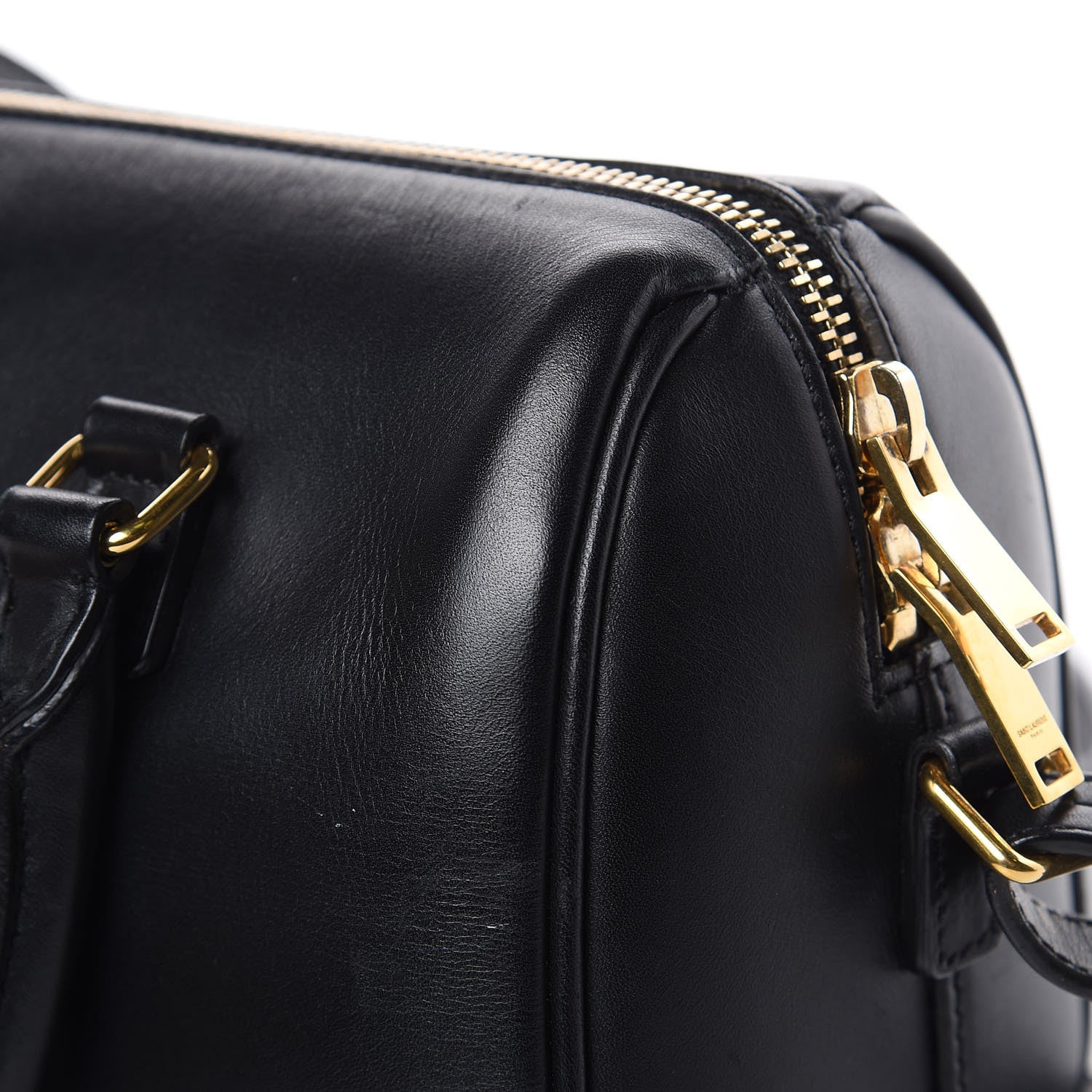 Saint Laurent Calfskin Classic Baby Duffle Black 9 of 19