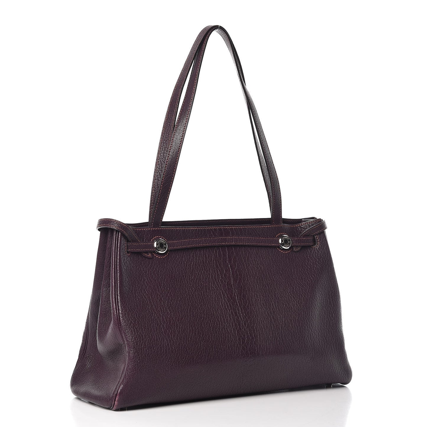 Chevre de Coromandel Cabana Tote Raisin
