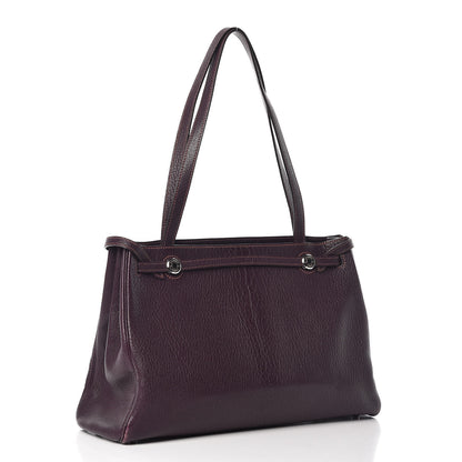 Hermes Chevre de Coromandel Cabana Tote Raisin 3 of 14