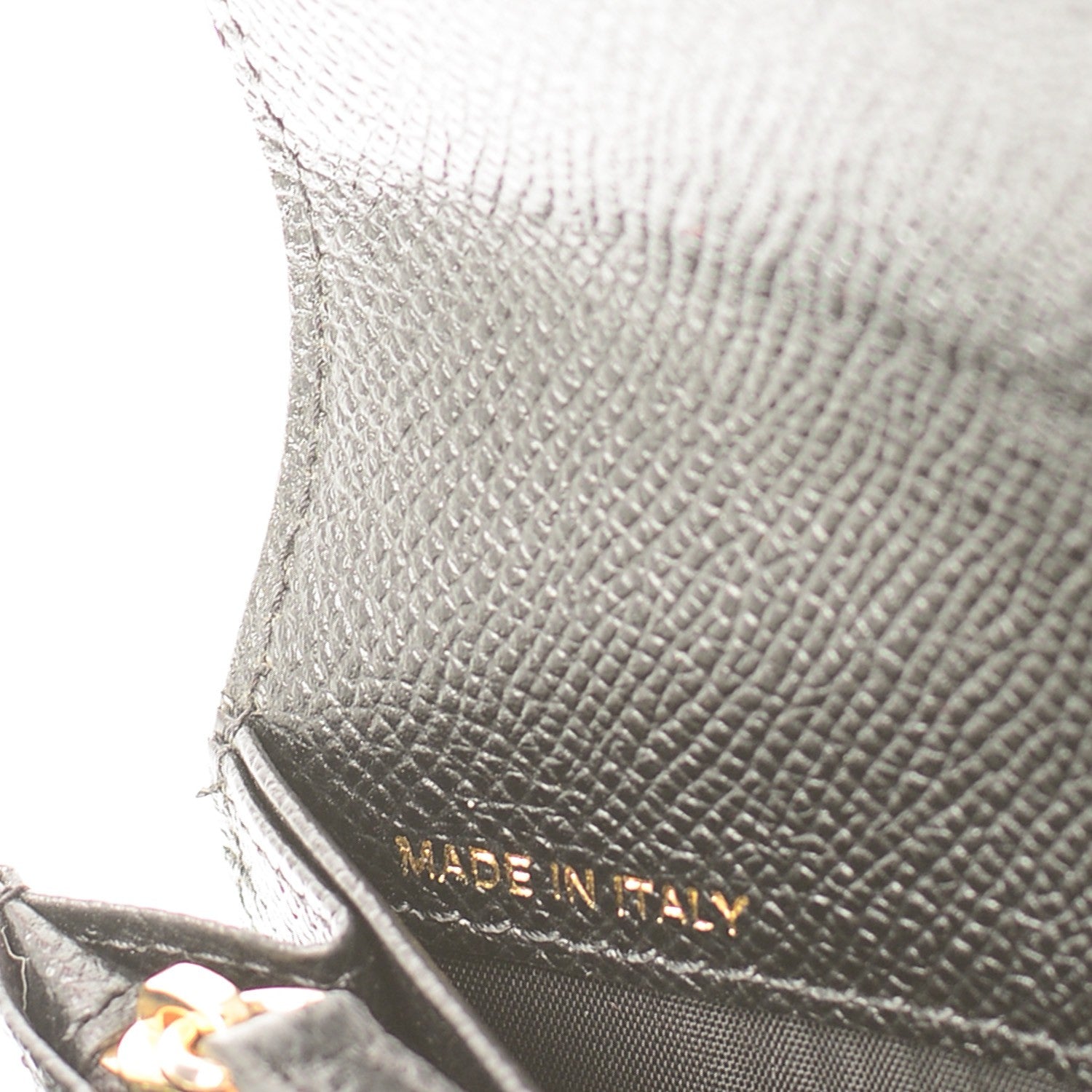 Valentino Garavani Calfskin Continental Flap Wallet Black 7 of 8