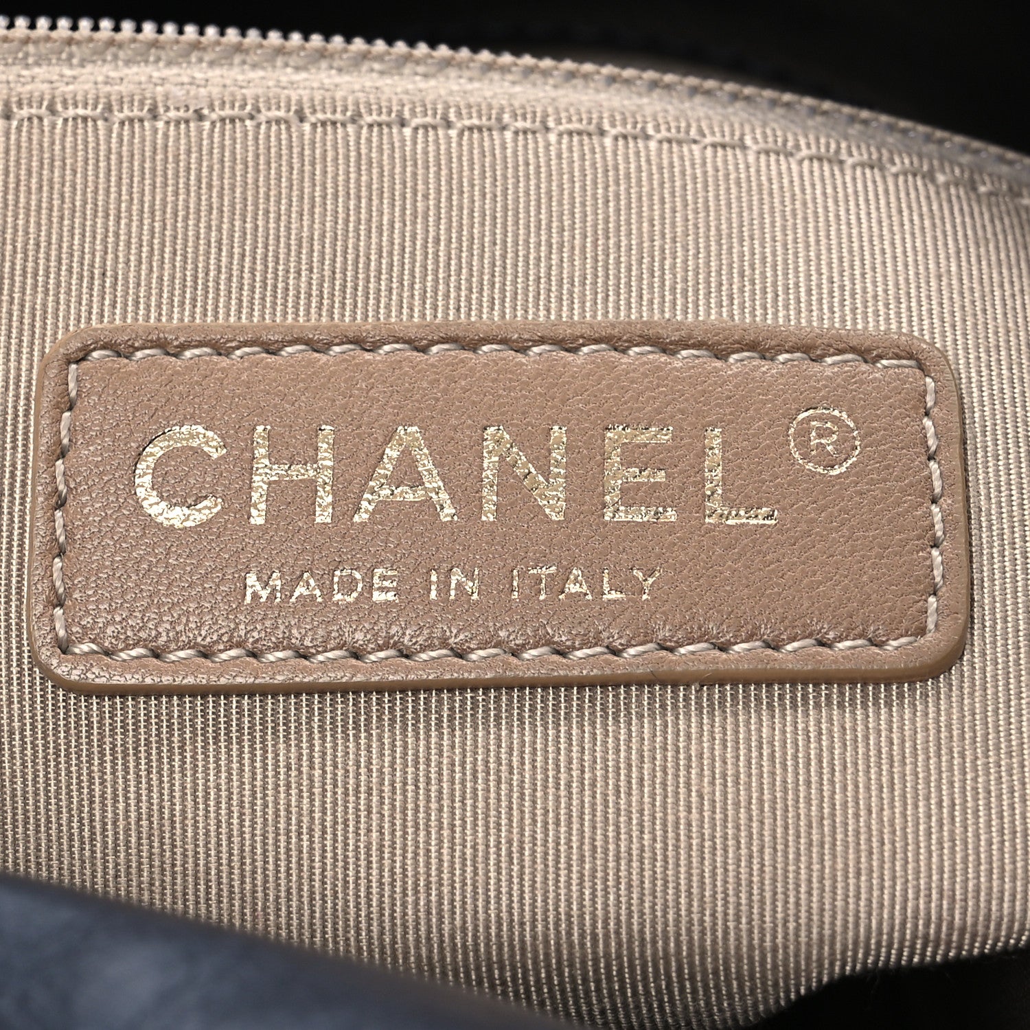 Chanel Calfskin Stitched Medium Retro Chain Tote Black 5 of 12