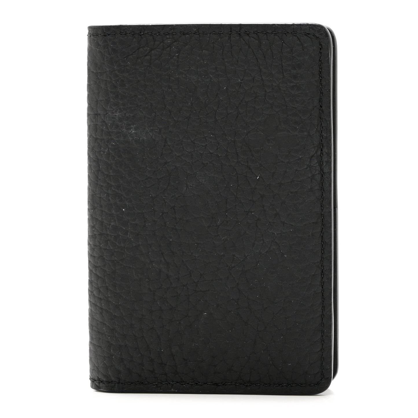 Calfskin Monogram Shadow Pocket Organizer Black