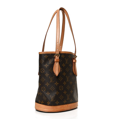 Louis Vuitton Monogram Petit Bucket 23 3 of 12