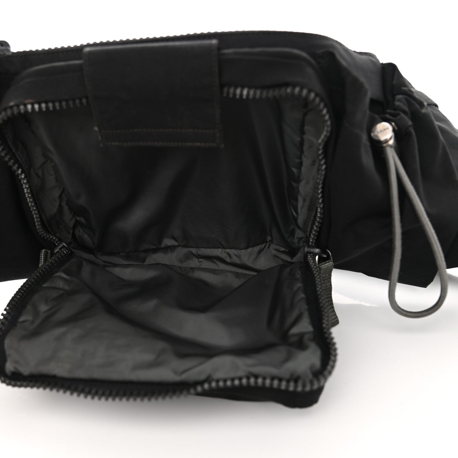 Prada Tessuto Nylon Belt Bag Black 4 of 16