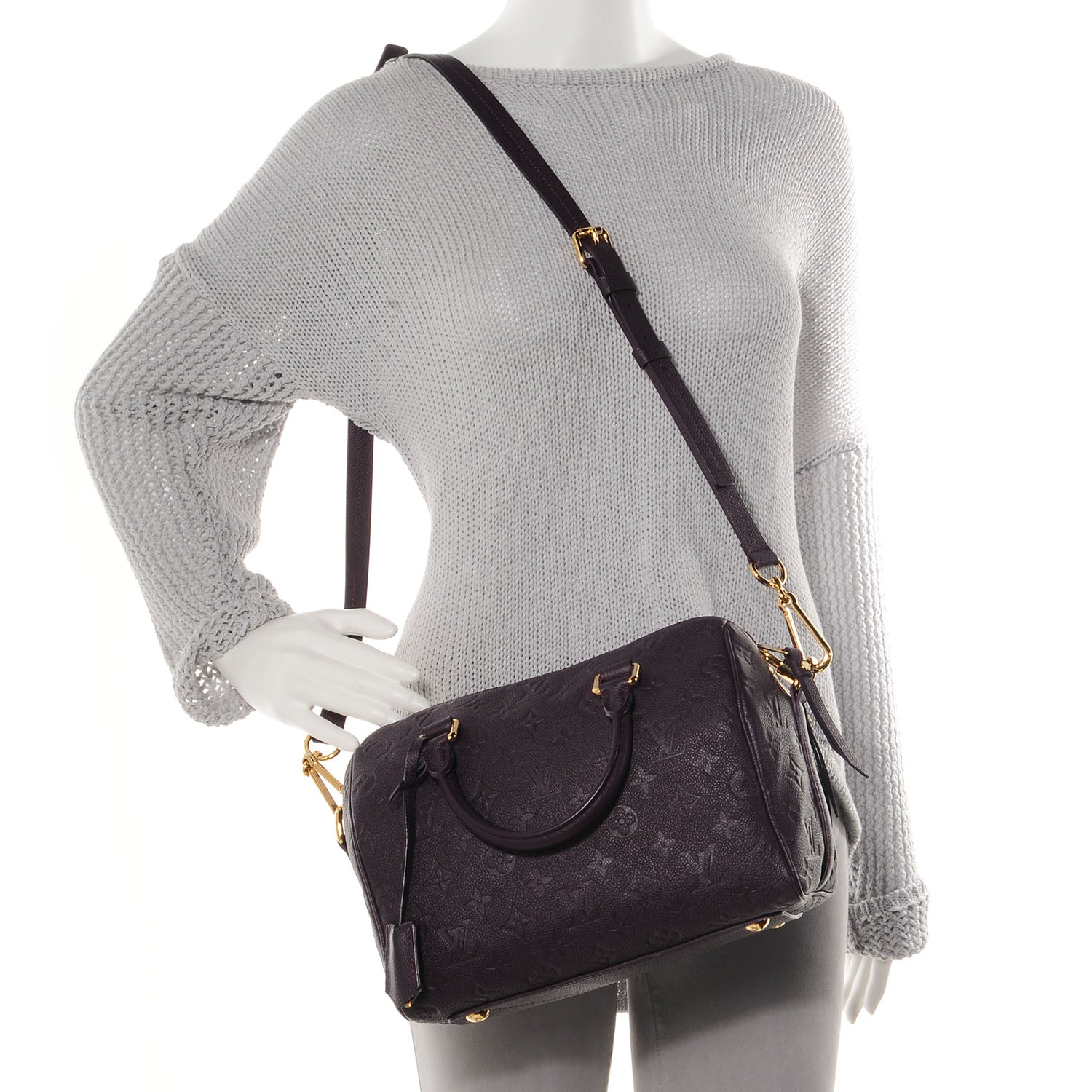Louis Vuitton Empreinte Speedy Bandouliere 25 Aube 2 of 7