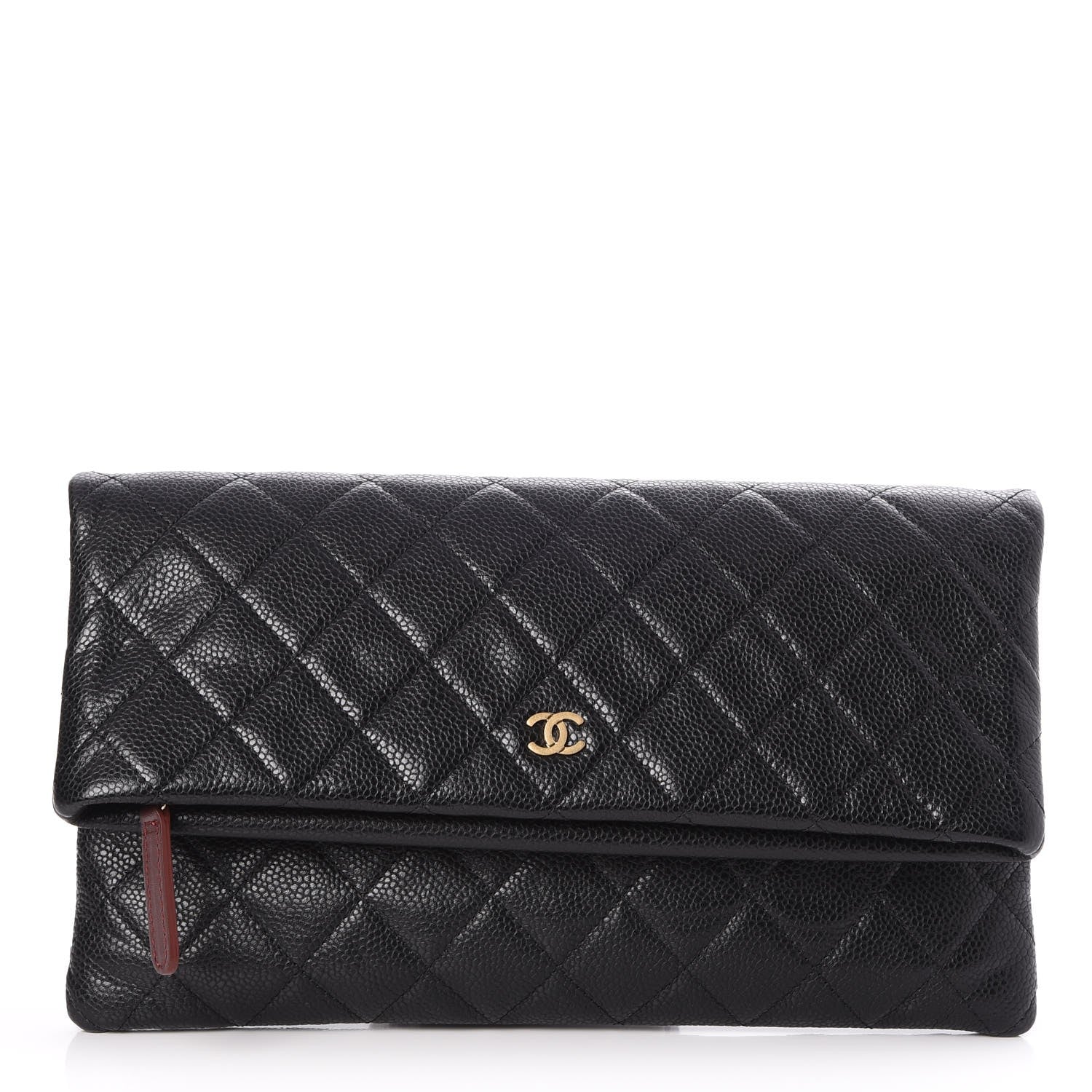Chanel Caviar Quilted CC Beauty Clutch Black 1 of 7