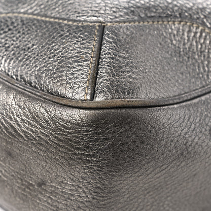 Prada Metallic Vitello Daino Tote 8 of 22